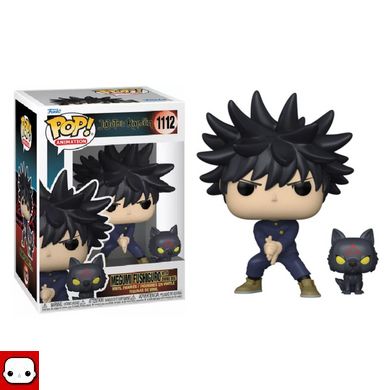 ФІГУРКА FUNKO POP JUJUTSU KAISEN - MEGUMI FUSHIGURO WITH DOG / ФАНКО ПОП МАГІЧНА БИТВА - МЕГУМІ ФУШИГУРО