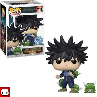 ФІГУРКА FUNKO POP JUJUTSU KAISEN - MEGUMI FUSHIGURO WITH TOADS / ФАНКО ПОП МАГІЧНА БИТВА - МЕГУМІ ФУШІГУРО