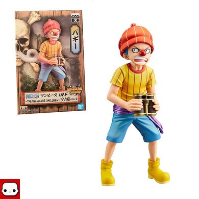 BANDAI - BAGGY WANOKUNI CHILDREN ONE PIECE 18 CM / БАНДАЙ - БАГГІ ВАН ПІС 18 СМ