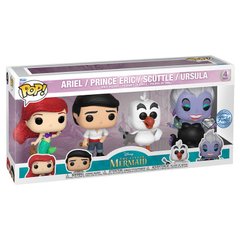 ФІГУРКА FUNKO POP 4 PACK THE LITTLE MERMAID / ФАНКО ПОП РУСАЛОНЬКА