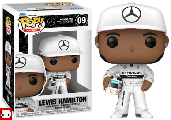 ФІГУРКА POP MERCEDES AMG PETRONAS - LEWIS HAMILTON / ФАНКО ПОП МЕРСЕДЕС - ЛЬЮІС ХЕМІЛТОН