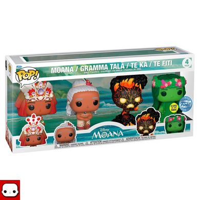 ФІГУРКА FUNKO POP 4 PACK MOANA / ФАНКО ПОП МОАНА