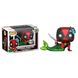 ФУТБОЛКА ТА ФІГУРКА FUNKO POP MARVEL - THE DEADPOOL (SIZE L) / ФАНКО ПОП МАРВЕЛ - ДЕДПУЛ (РОЗМІР Л)