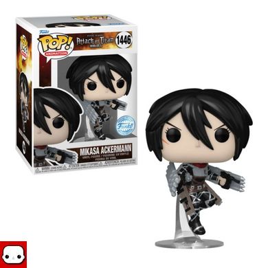 ФІГУРКА FUNKO POP ATTACK ON TITAN - MIKASA ACKERMAN (METALLIC) / ФАНКО ПОП АТАКА НА ТИТАНІВ - МІКАСА АККЕРМАН (МЕТАЛЛІК)