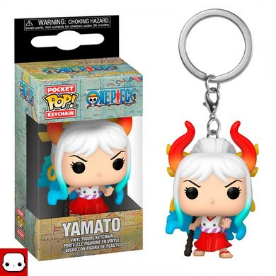 POCKET FUNKO POP! KEYCHAIN: ONE PIECE - YAMATO / БРЕЛОК ФАНКО ПОП: ВАН ПІС - ЯМАТО