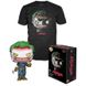 ФУТБОЛКА ТА ФІГУРКА FUNKO POP THE JOKER DEATH OF THE FAMILY (SIZE M) / ФАНКО ПОП ДЖОКЕР (РОЗМІР М)