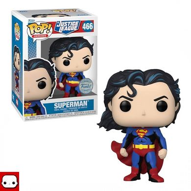 ФІГУРКА FUNKO POP JUSTICE LEAGUE - SUPERMAN / ФАНКО ПОП ЛІГА СПРАВЕДЛИВОСТІ - СУПЕРМЕН