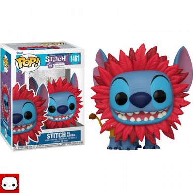 ФІГУРКА FUNKO POP LILO AND STITCH IN COSTUME (AS SIMBA) / ФАНКО ПОП ЛІЛО І СТІЧ - СТІЧ (СІМБА)