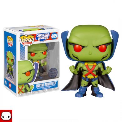 ФІГУРКА FUNKO POP JUSTICE LEAGUE - MARTIAN MANHUNTER / ФАНКО ПОП ЛІГА СПРАВЕДЛИВОСТІ - МАРСІАНСЬКИЙ МИСЛИВЕЦЬ