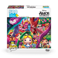 PUZZLE FUNKO POP ALICE IN WONDERLAND 500pzs / ПАЗЛИ ФАНКО ПОП АЛІСА В КРАЇНІ ЧУДЕС 500шт