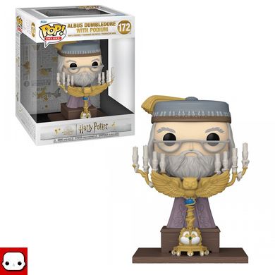 ФІГУРКА FUNKO POP HARRY POTTER AND THE PRISONER OF AZKABAN - ALBUS DUMBLEDORE WITH PODIUM / ФАНКО ПОП ГАРРІ ПОТТЕР - АЛЬБУС ДАМБЛДОР