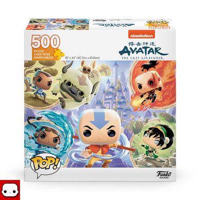 PUZZLE FUNKO POP AVATAR 500pzs / ПАЗЛИ ФАНКО ПОП АВАТАР 500шт