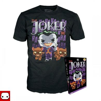 ФУТБОЛКА FUNKO POP JOKER (SIZE S) / ФАНКО ПОП ДЖОКЕР (РОЗМІР С)