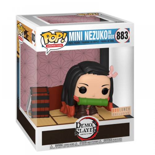 ФІГУРКА FUNKO POP DELUXE DEMON SLAYER - MINI NEZUKO IN BOX / ФАНКО ПОП КЛИНОК, ЯКИЙ ЗНИЩУЄ ДЕМОНІВ - МІНІ НЕЗУКО В КОРОБЦІ