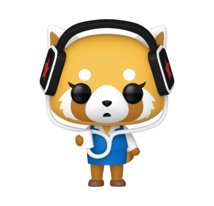 ФІГУРКА FUNKO POP AGGRETSUKO WITH HEADPHONES / ФАНКО ПОП АГРЕЦУКО З НАВУШНИКАМИ