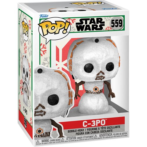 ФІГУРКА POP STAR WARS HOLIDAY - SNOWMAN C-3PO / ФАНКО ПОП ЗОРЯНІ ВІЙНИ - СНІГОВИК C-3PO ФІГУРКА POP STAR WARS HOLIDAY - SNOWMAN C-3PO / ФАНКО ПОП ЗОРЯНІ ВІЙНИ - СНІГОВИК C-3PO