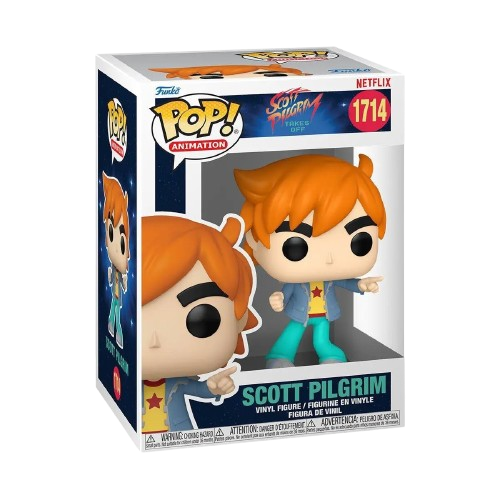 ФІГУРКА FUNKO POP SCOTT PILIGRIM TAKES OFF - SCOTT PILIGRIM / ФАНКО ПОП СКОТ ПІЛІГРИМ ПРОТИ СВІТУ - СКОТ ПІЛІГРИМ