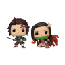 ФІГУРКА FUNKO POP 2 PACK TANJIRO &amp; NEZUKO/ ФАНКО ПОП НАБІР З 2 ФІГУРОК ТАНЖИРО ТА НЕЗУКО - фото 1
