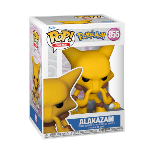 ФИГУРКА FUNKO POP POKEMON - ALAKAZAM - SIMSALA / ФАНКО ПОП ПОКЕМОН - АЛАКАЗАМ