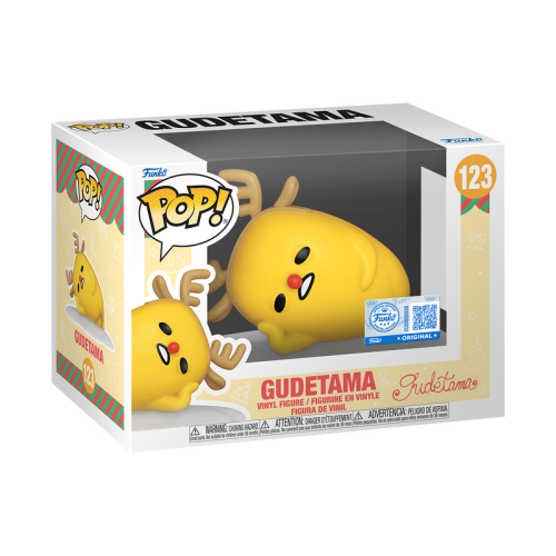 ФІГУРКА FUNKO POP SANRIO - Gudetama (Reindeer Outfit) / ФАНКО ПОП САНРІО - ГУДЕТАМА ФІГУРКА FUNKO POP SANRIO - Gudetama (Reindeer Outfit) / ФАНКО ПОП САНРІО - ГУДЕТАМА