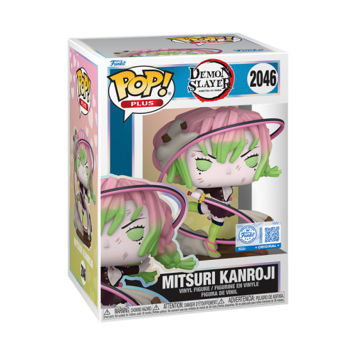 ФІГУРКА FUNKO POP DEMON SLAYER - MITSURI KANROJI (plus) / ФАНКО ПОП КЛИНОК, ЯКИЙ ЗНИЩУЄ ДЕМОНІВ - МІЦУРІ КАНРОДЖІ