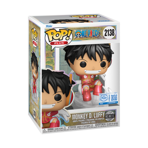 ФІГУРКА FUNKO POP ONE PIECE - MONKEY D. LUFFY ( Metallic) / ФАНКО ПОП ВАН ПІС - МОНКІ Д. ЛУФФІ