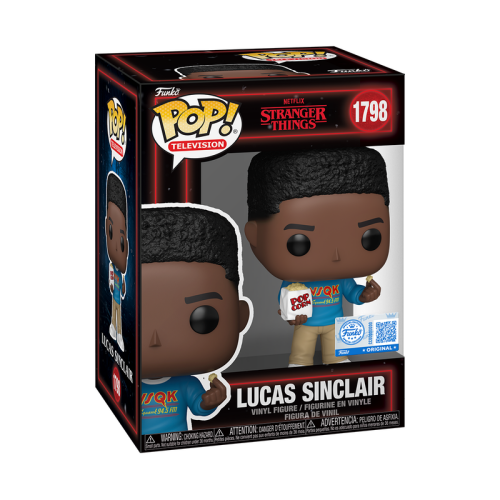 ФІГУРКА FUNKO POP Stranger Things -Lucas Sinclair with Popcorn