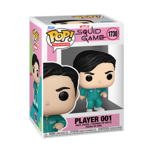 ФИГУРКА FUNKO POP  SQUID GAME PLAYER 001 / ФАНКО ПОП ИГРА В КАЛЬМАРА ИГРОК 001