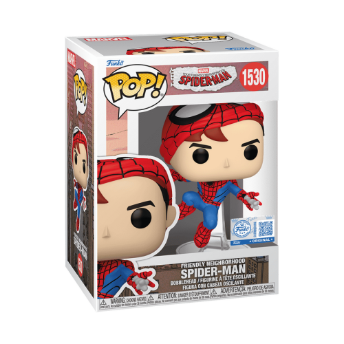 ФІГУРКА FUNKO POP Marvel - Friendly Neighborhood Spider-Man (Unmasked)