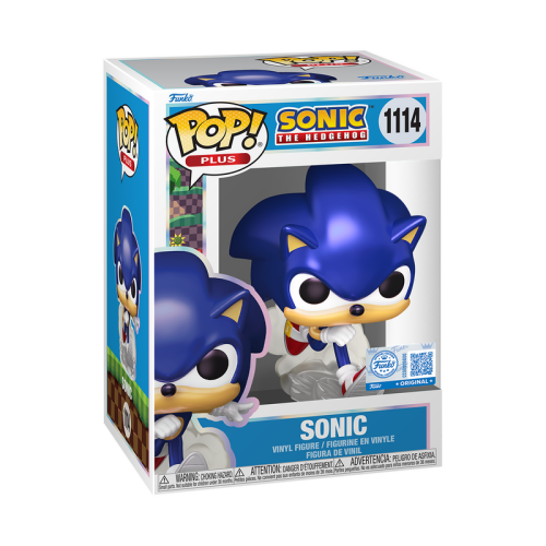 ФІГУРКА FUNKO POP Sonic The Hedgehog - Plus Sonic (Pearlescent) ФІГУРКА FUNKO POP Sonic The Hedgehog - Plus Sonic (Pearlescent)
