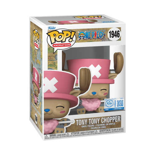 ФІГУРКА FUNKO POP One Piece - Tony Tony Chopper with Cotton Candy ФІГУРКА FUNKO POP One Piece - Tony Tony Chopper with Cotton Candy