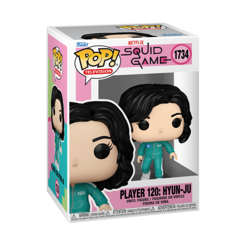 ФИГУРКА FUNKO POP  SQUID GAME PLAYER 120 / ФАНКО ПОП ИГРА В КАЛЬМАРА ИГРОК 120