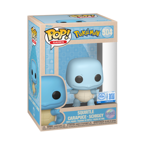 ФІГУРКА FUNKO POP Pokémon - Squirtle (Soft Color) ФІГУРКА FUNKO POP Pokémon - Squirtle (Soft Color)