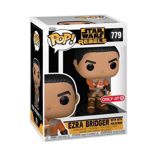 ФІГУРКА FUNKO POP Star Wars - Ezra Bridger with Sith Holocron