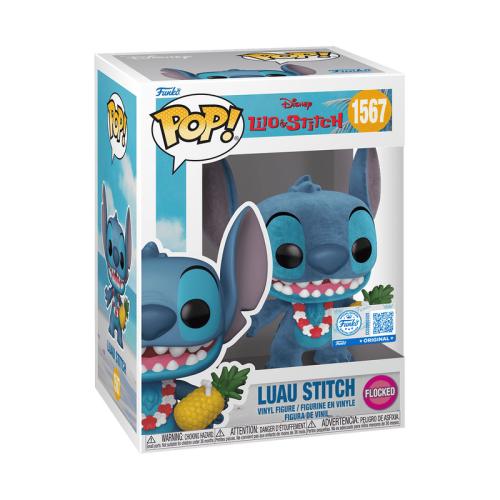 ФІГУРКА FUNKO POP Disney - Luau Stitch (Flocked)