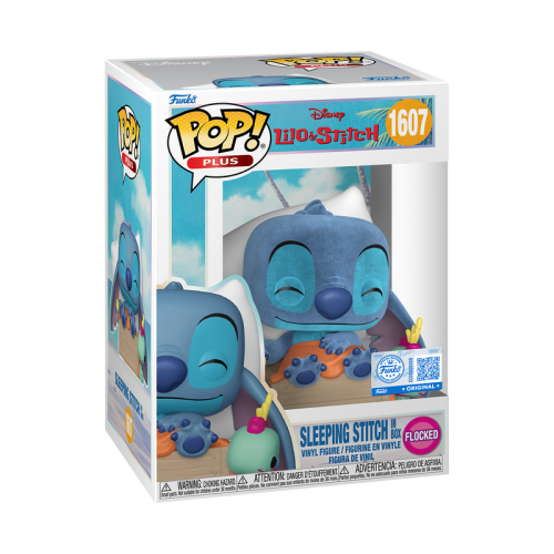 ФІГУРКА FUNKO POP Disney - Plus Sleeping Stitch in Box (Flocked) ФІГУРКА FUNKO POP Disney - Plus Sleeping Stitch in Box (Flocked)