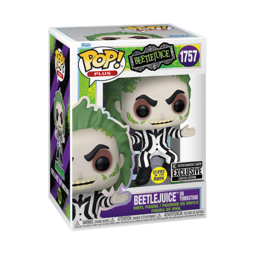 ФІГУРКА FUNKO POP Beetlejuice - Plus Beetlejuice on Tombstone (Glow)