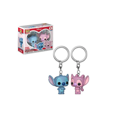 POCKET POP! STITCH &amp; ANGEL / БРЕЛКИ ФАНКО ПОП: СТІЧ ТА АНГЕЛ - фото 1