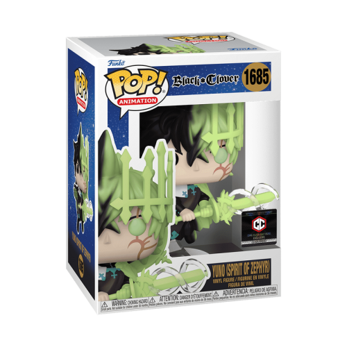 ФІГУРКА FUNKO POP Black Clover - Yuno (Spirit of Zephyr)