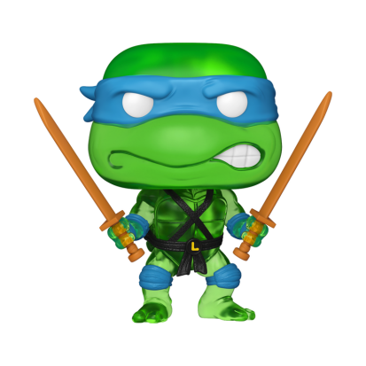 ФІГУРКА FUNKO POP Teenage Mutant Ninja Turtles - Leonardo (Translucent Green) - фото 1