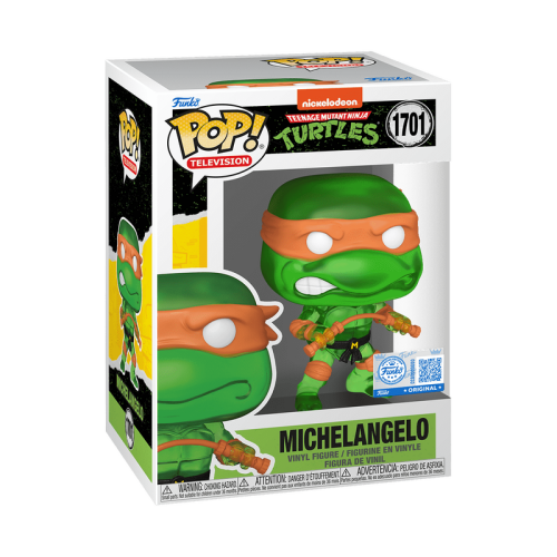 ФІГУРКА FUNKO POP Teenage Mutant Ninja Turtles - Michelangelo (Translucent Green)