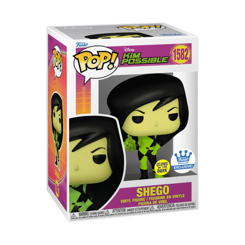 ФІГУРКА FUNKO POP Disney - Shego (Glow)