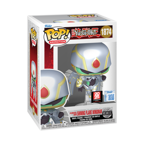 ФІГУРКА FUNKO POP Yu-Gi-Oh! -  Elemental Hero Shining Flare Wingman (Metallic)