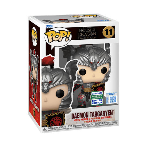 ФІГУРКА FUNKO POP House of the Dragon Pop! Daemon Targaryen (Targaryen Armor) with - Protector