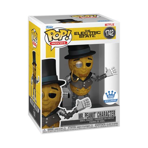 ФІГУРКА FUNKO POP The Electric State - Mr. Peanut Character ФІГУРКА FUNKO POP The Electric State - Mr. Peanut Character