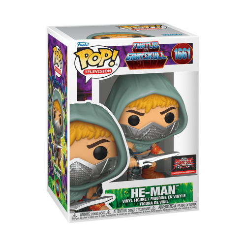 ФІГУРКА FUNKO POP Masters of the Universe - He-Man (Turtles of Grayskull) ФІГУРКА FUNKO POP Masters of the Universe - He-Man (Turtles of Grayskull)