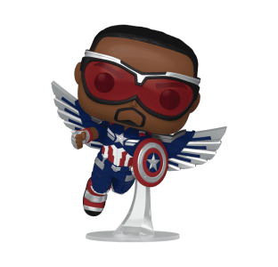 ФІГУРКА FUNKO POP Marvel - Captain America (Sam Wilson) (Flying) ФІГУРКА FUNKO POP Marvel - Captain America (Sam Wilson) (Flying)