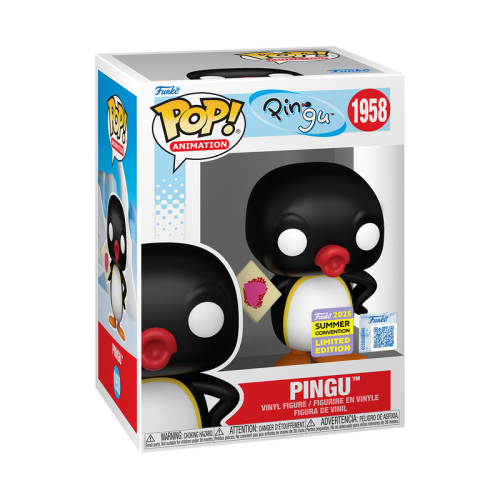 ФІГУРКА FUNKO POP Pingu Pop! Pingu with Card ФІГУРКА FUNKO POP Pingu Pop! Pingu with Card