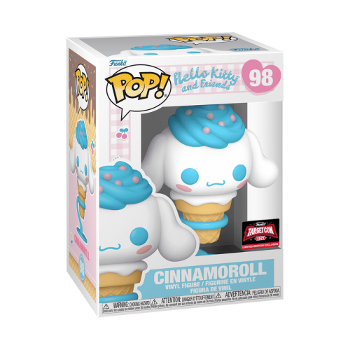 ФІГУРКА FUNKO POP Sanrio Pop! Cinnamoroll as Ice Cream Cone ФІГУРКА FUNKO POP Sanrio Pop! Cinnamoroll as Ice Cream Cone
