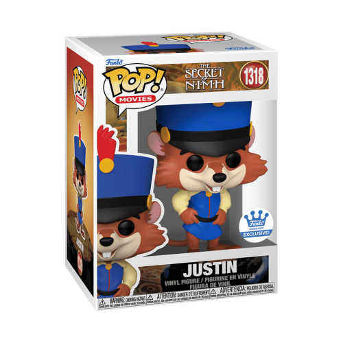 ФІГУРКА FUNKO POP The Secret of NIMH Pop! Justin (Captain Uniform) ФІГУРКА FUNKO POP The Secret of NIMH Pop! Justin (Captain Uniform)